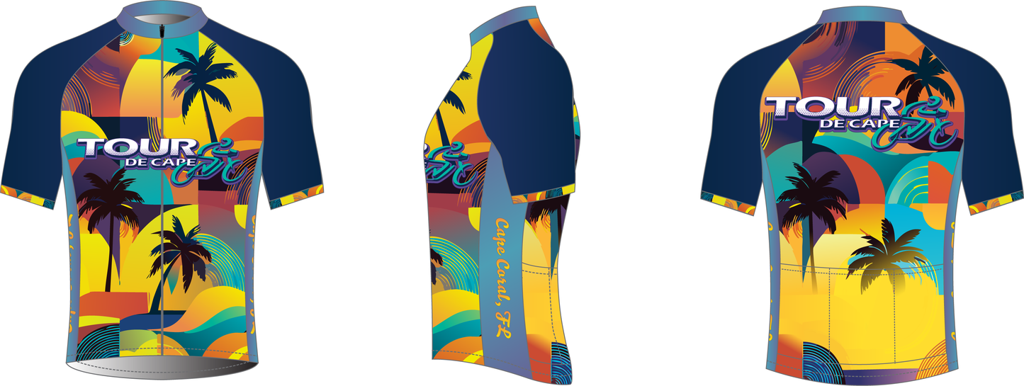 Men's Tour De Cape 2026 Short Sleeve Cycling Jersey