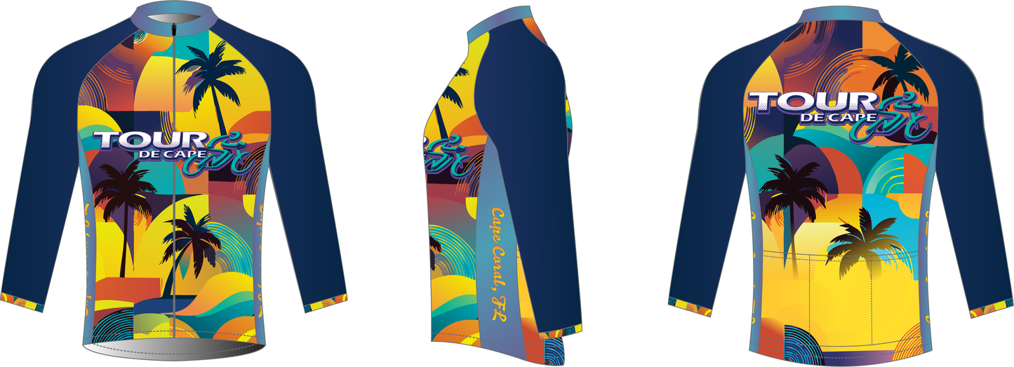 Men's Tour De Cape 2026 Long Sleeve Cycling Jersey