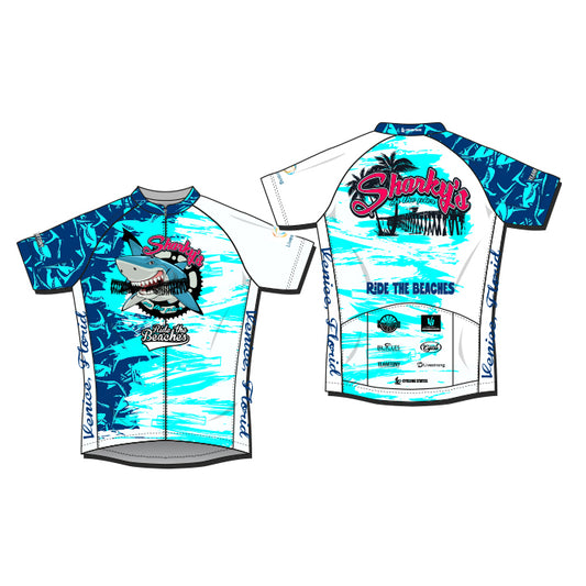 Men's Sharky's 2026 Short Sleeve Cycling Jersey