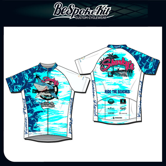 Men's Sharky's 2026 Short Sleeve Cycling Jersey