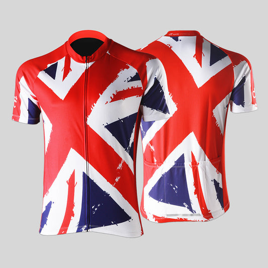 UK Mens Short Sleeve Cycling Jersey